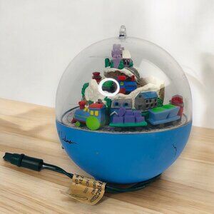 Hallmark 1992 Christmas Ornament Continental Express Light Motion Train Village